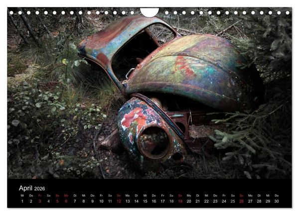 Produktbild: Automobile im Herbst (Wandkalender 2026 DIN A4 quer), CALVENDO Monatskalender