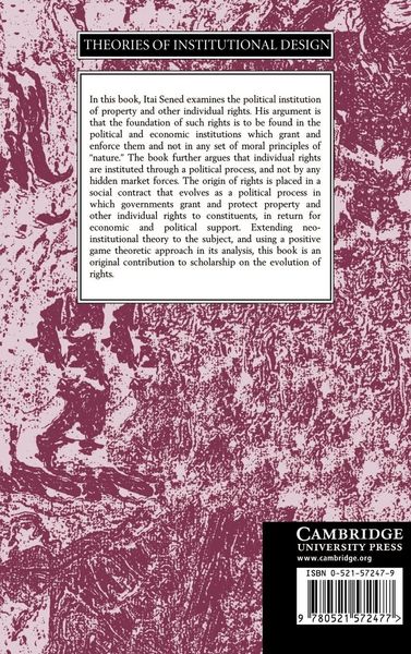 Produktbild: The Political Institution of Private Property