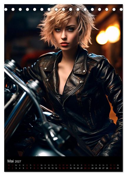 Produktbild: Riding Beauties (Tischkalender 2027 DIN A5 hoch), CALVENDO Monatskalender