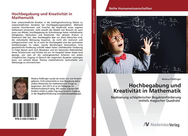 Hochbegabung und Kreativität in Mathematik, Taschenbuch von Markus Piesslinger, AV Akademikerverlag, 9783330518650