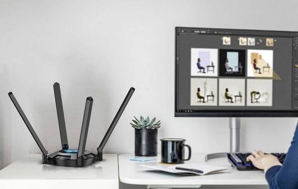 Produktbild: Wavlink Vitesse Ultra WiFi 6E AX5400 USB3.0 Adapter WLAN Adapter USB-A (USB 3.0) 5400MBit/s
