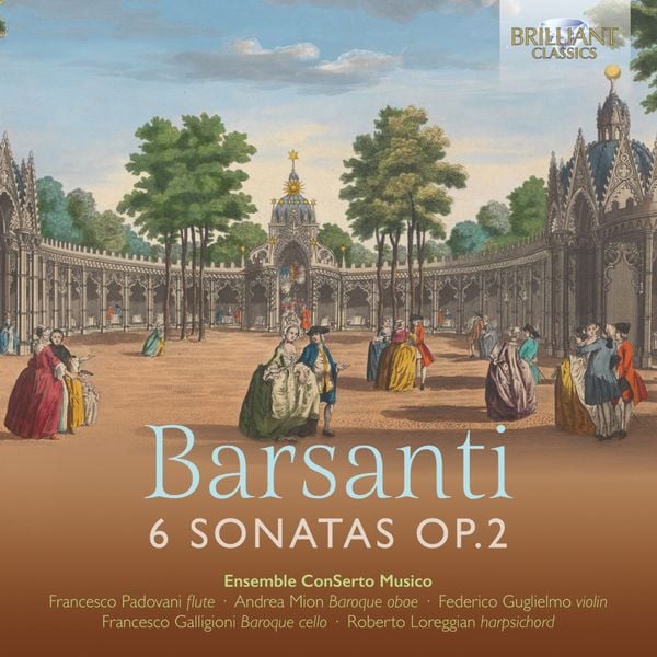 Produktbild: Barsanti:6 Sonatas Op.2