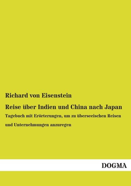 Produktbild: Reise &uuml;ber Indien und China nach Japan