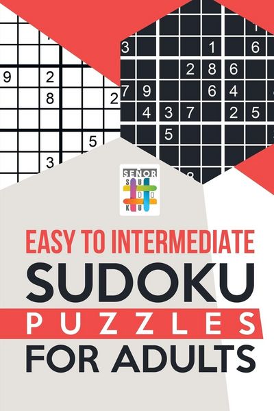 Produktbild: Easy to Intermediate Sudoku Puzzles for Adults
