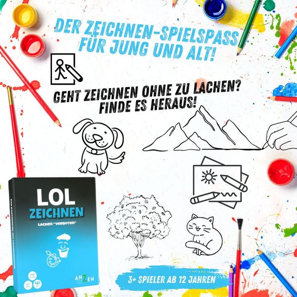 Produktbild: LOL ZEICHNEN - Lachen "verboten"