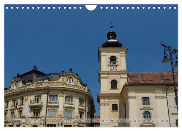 Produktbild: Unterwegs in und um Hermannstadt (Wandkalender 2026 DIN A4 quer), CALVENDO Monatskalender
