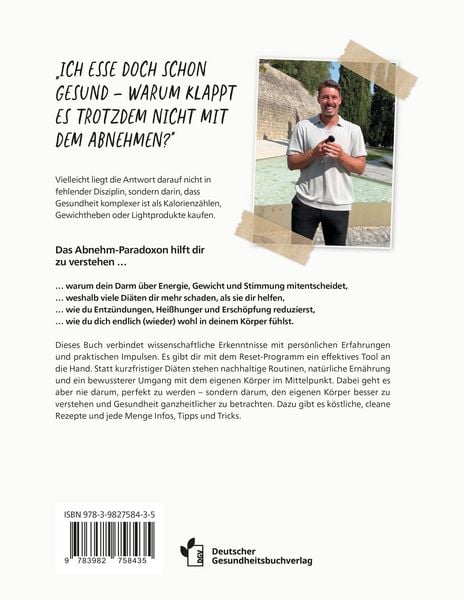 Produktbild: Das Abnehm-Paradoxon - Warum weniger essen, oft dick macht