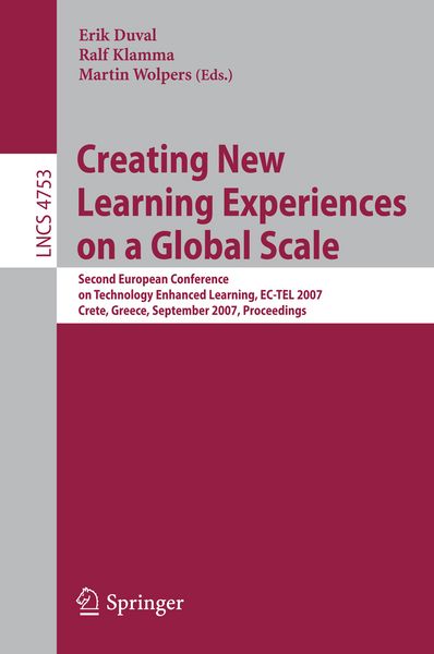 Produktbild: Creating New Learning Experiences on a Global Scale