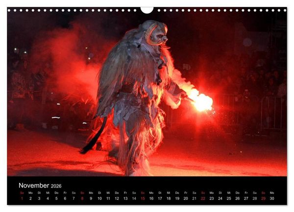 Produktbild: Perchten 2026 (Wandkalender 2026 DIN A3 quer), CALVENDO Monatskalender