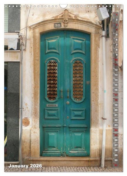 Produktbild: antique doors around europe (Wall Calendar 2026 DIN A3 portrait), CALVENDO 12 Month Wall Calendar