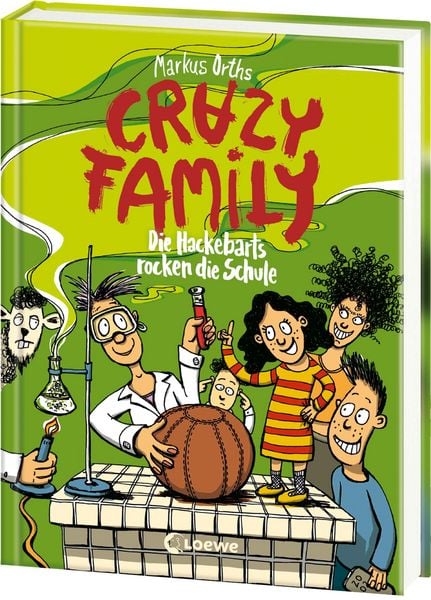 Produktbild: Crazy Family (Band 5) - Die Hackebarts rocken die Schule