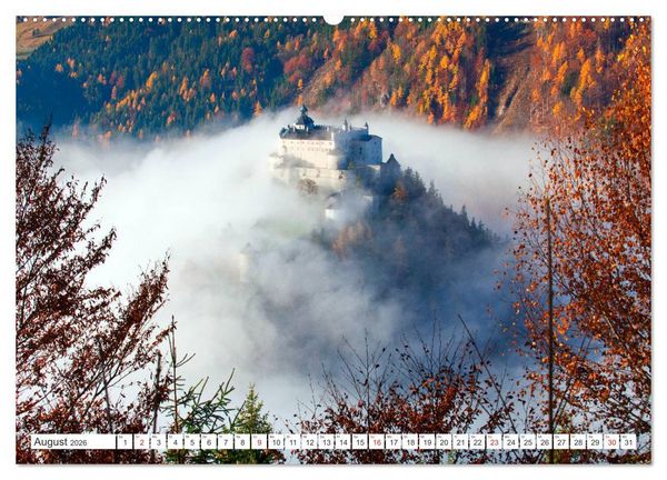 Produktbild: Die Festung Hohenwerfen (Wandkalender 2026 DIN A2 quer), CALVENDO Monatskalender
