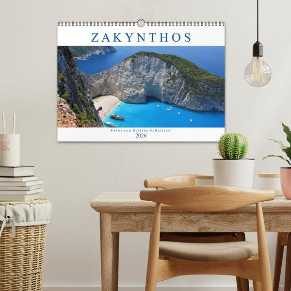 Produktbild: Zakynthos 2026 (Wandkalender 2026 DIN A3 quer), CALVENDO Monatskalender