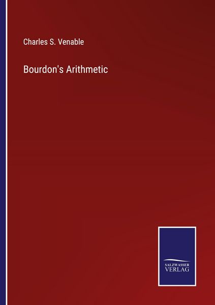 Produktbild: Bourdon's Arithmetic