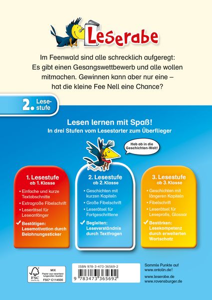 Das Feen-Casting - Leserabe 2. Klasse - Erstlesebuch für Kinder ab 7 Jahren