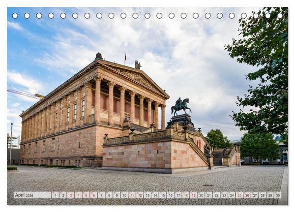 Produktbild: Berlin Stadtspaziergang (Tischkalender 2026 DIN A5 quer), CALVENDO Monatskalender