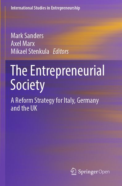 Produktbild: The Entrepreneurial Society