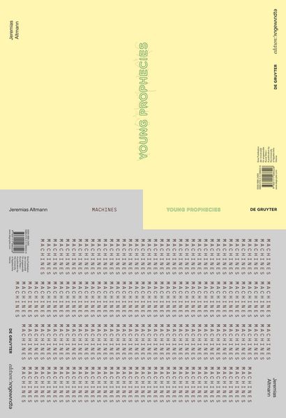 Produktbild: Jeremias Altmann - Young Prophecies / Machines