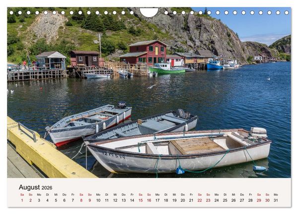 Produktbild: Neufundland Impressionen 2026 (Wandkalender 2026 DIN A4 quer), CALVENDO Monatskalender