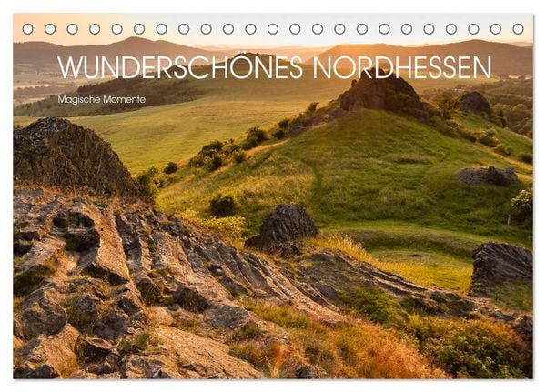 Produktbild: Wundersch&ouml;nes Nordhessen - Magische Momente (Tischkalender 2026 DIN A5 quer), CALVENDO Monatskalender