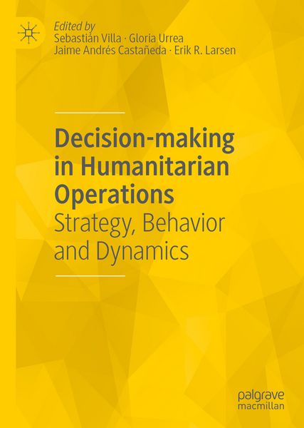 Produktbild: Decision-making in Humanitarian Operations