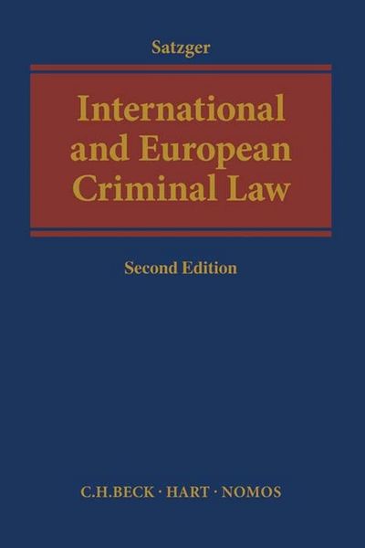 Produktbild: International and European Criminal Law