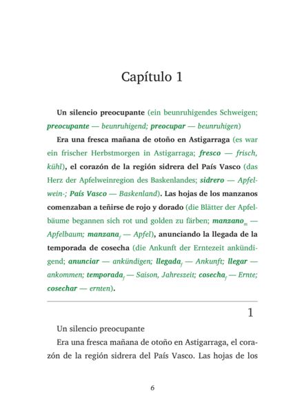 Produktbild: El Enigma de la Sidra Silenciosa - Spanische Krimi-Lekt&uuml;re A1-A2 (+ Audio-CD)