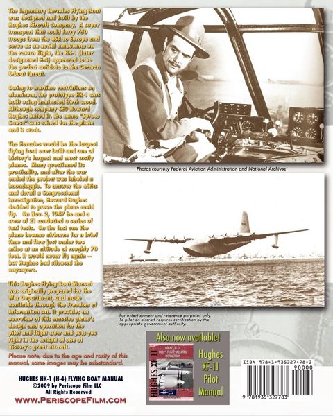 Produktbild: Hughes HK-1 (H-4) Flying Boat Manual
