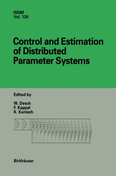 Produktbild: Control and Estimation of Distributed Parameter Systems