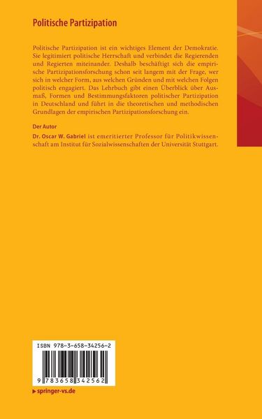 Produktbild: Politische Partizipation
