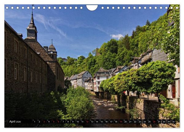 Produktbild: Stadtansichten, Monschau die Altstadt (Wandkalender 2026 DIN A4 quer), CALVENDO Monatskalender