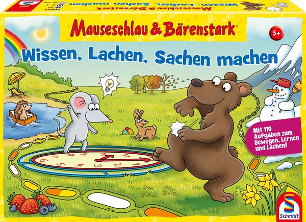 Produktbild: Mauseschlau & B&auml;renstark, Wissen, Lachen, Sachen Machen