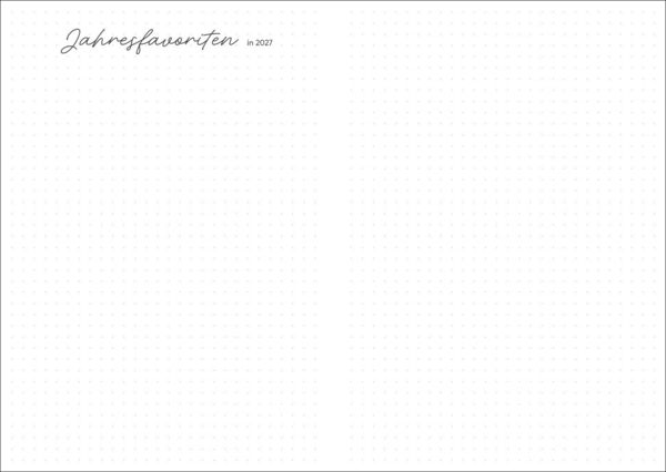 Produktbild: Fantasy Book Journal 2027