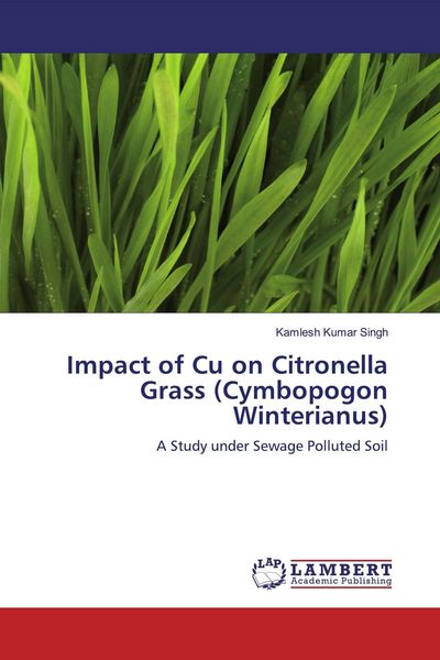 Produktbild: Impact of Cu on Citronella Grass (Cymbopogon Winterianus)