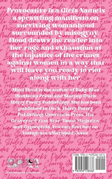 Produktbild: Provocative is a Girl's Name