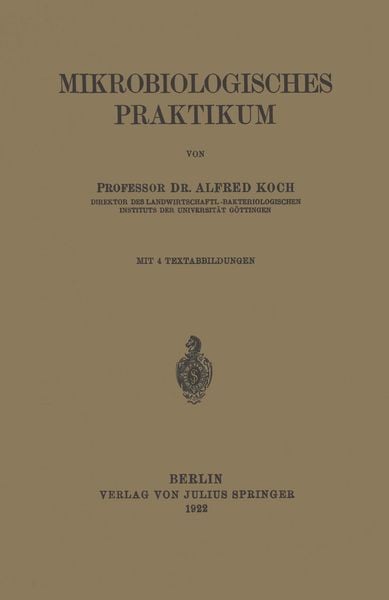 Produktbild: Mikrobiologisches Praktikum