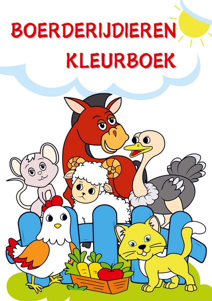 Produktbild: Boerderijdieren Kleurboek