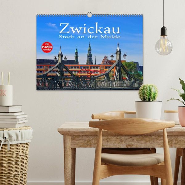 Produktbild: Zwickau - Stadt an der Mulde (Wandkalender 2026 DIN A3 quer), CALVENDO Monatskalender