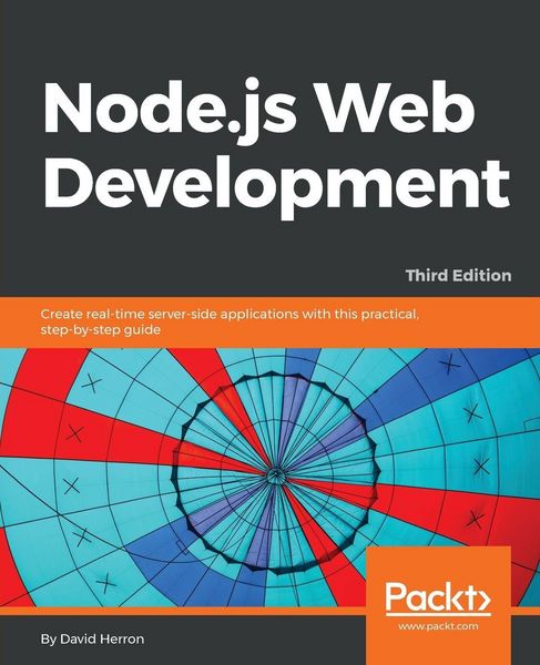 Produktbild: Node.js Web Development - Third Edition