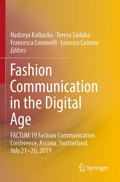 Produktbild: Fashion Communication in the Digital Age