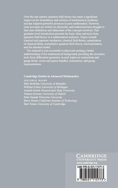 Produktbild: Mathematical Aspects of Quantum Field Theory