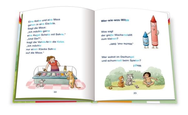 Produktbild: Die besten Kinderwitze zum Lesenlernen