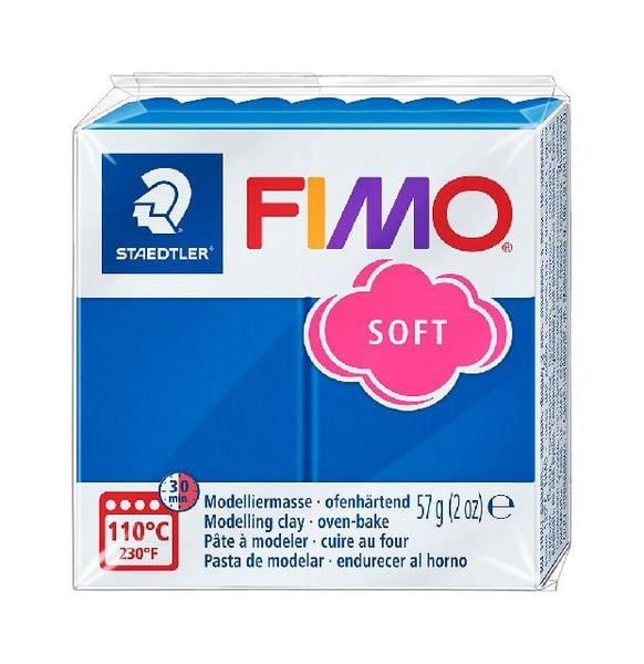 Produktbild: Modelliermasse FIMO soft | pazifikblau, 57 g