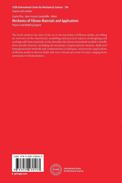 Produktbild: Mechanics of Fibrous Materials and Applications