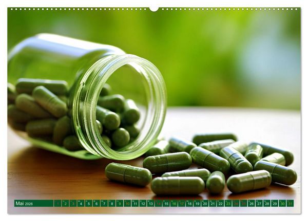 Produktbild: Algen - Superfood (Wandkalender 2026 DIN A2 quer), CALVENDO Monatskalender