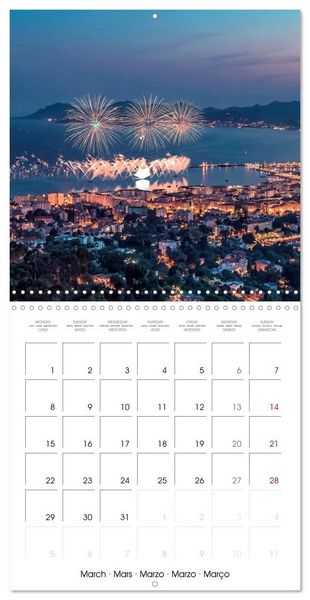 Produktbild: Beautiful French Riviera (Wall Calendar 2027 12 &times; 12 Inch) CALVENDO 12 Month Wall Calendar