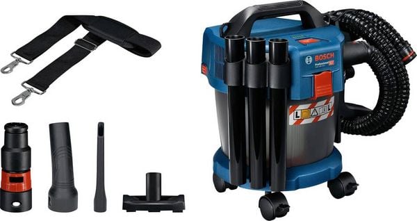 Bosch Professional GAS 18V-10 L 06019C6302 Nass-/Trockensauger 10 l ohne Akku, Staubklasse L zertifiziert