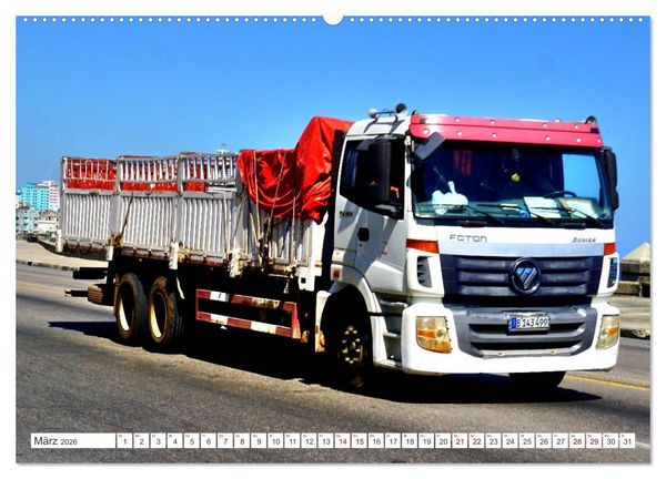Produktbild: China Truck - Chinesische Nutzfahrzeuge (Wandkalender 2026 DIN A2 quer), CALVENDO Monatskalender