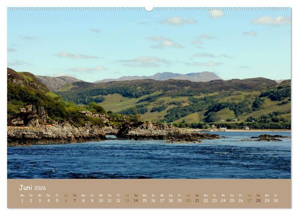 Produktbild: Schottische Highlands (Wandkalender 2026 DIN A2 quer), CALVENDO Monatskalender