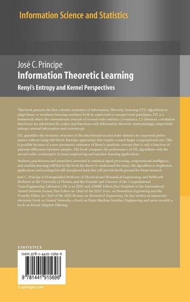 Produktbild: Information Theoretic Learning